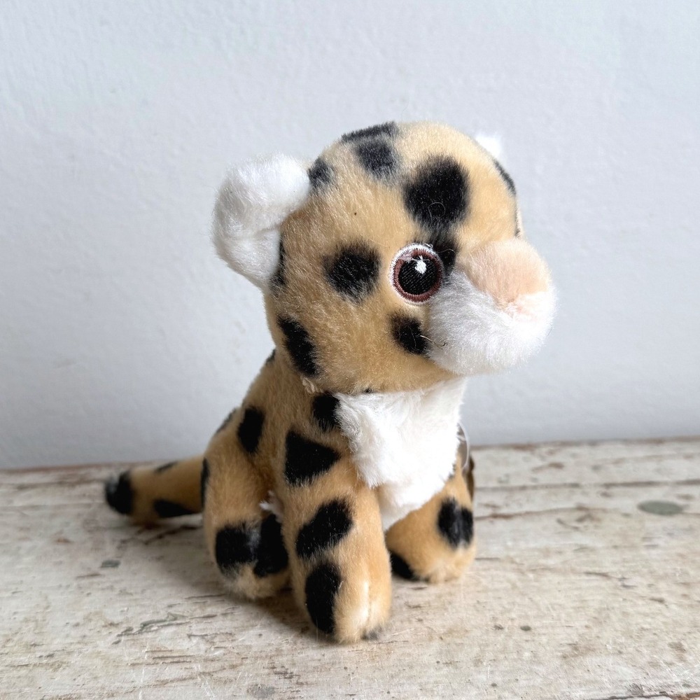 Aurora Eco Nation Cheetah Cub Plush 100% Recycled Materials Stuffed Animal